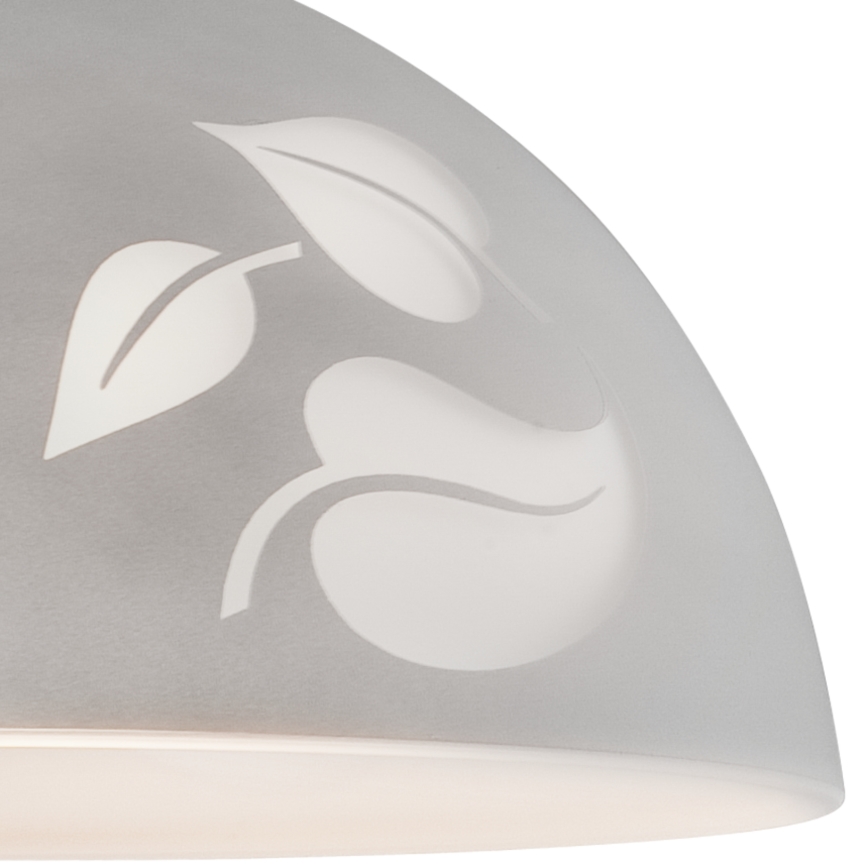 Lámpara colgante 1xE27/60W/230V hojas