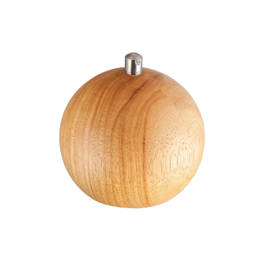 Lámpara colgante 1xGU10/10W/230V ceniza/madera maciza marrón