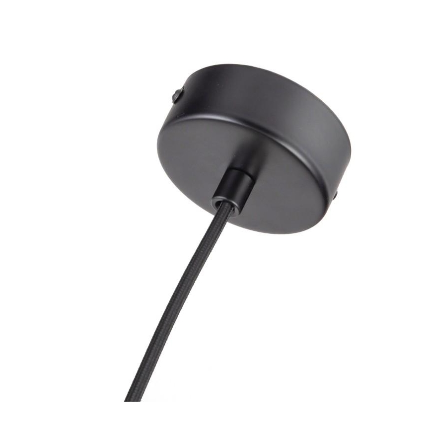 Lámpara colgante 1xGU10/10W/230V ceniza/madera maciza negro