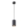 Lámpara colgante 1xGU10/10W/230V ceniza/madera maciza negro
