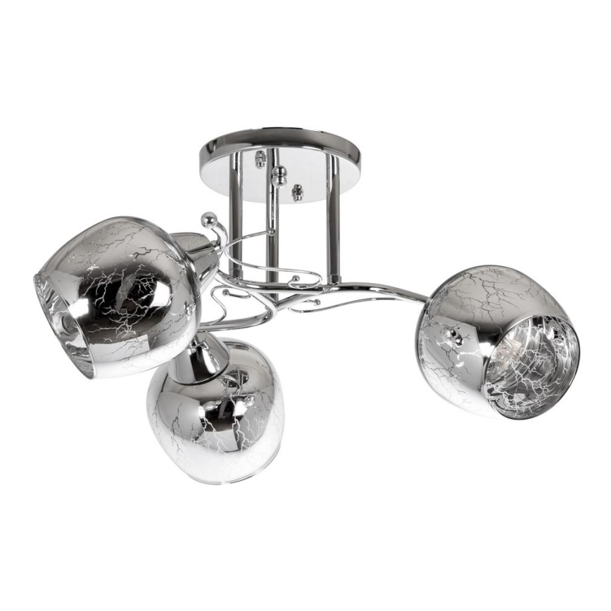 Lámpara colgante 3xE27/60W/230V