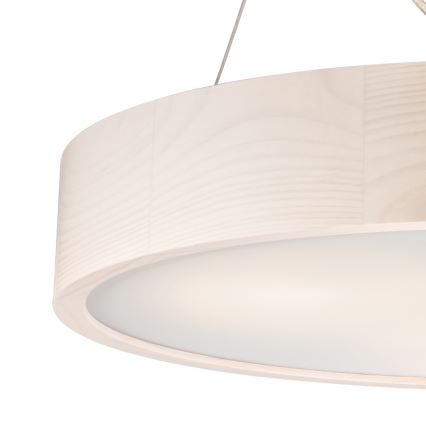 Lámpara colgante 3xE27/60W/230V ø 47 cm pino