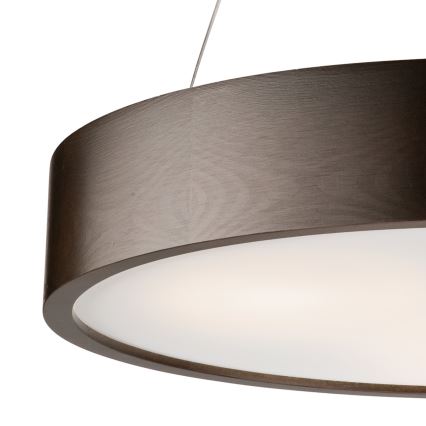 Lámpara colgante 3xE27/60W/230V ø 47 cm pino