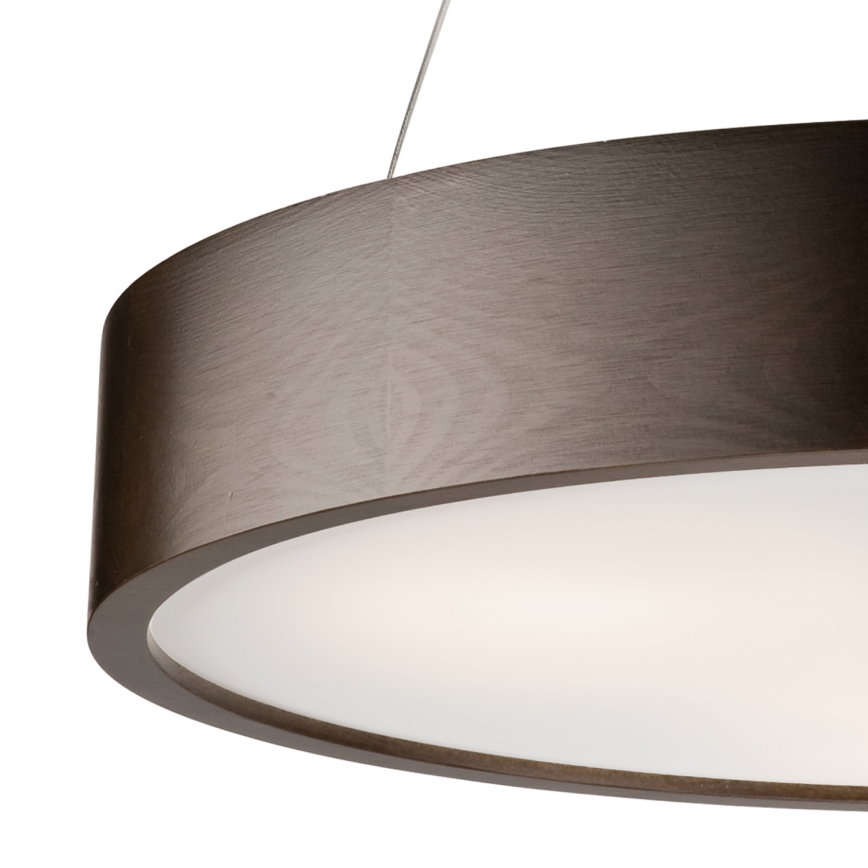 Lámpara colgante 3xE27/60W/230V ø 47 cm pino