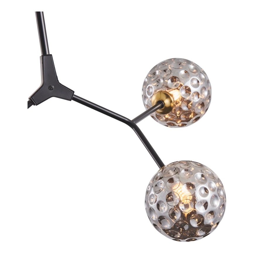 Lámpara colgante 3xG9/15W/230V gris