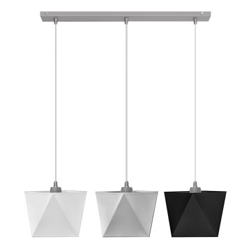 Lámpara colgante ADAMANT 3xE27/15W/230V mix