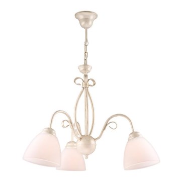Lámpara colgante ADELLE 3xE27/60W/230V