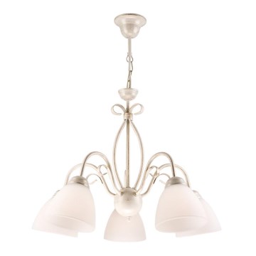 Lámpara colgante ADELLE 5xE27/60W/230V
