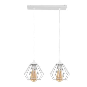 Lámpara colgante AGAT 2xE27/15W/230V