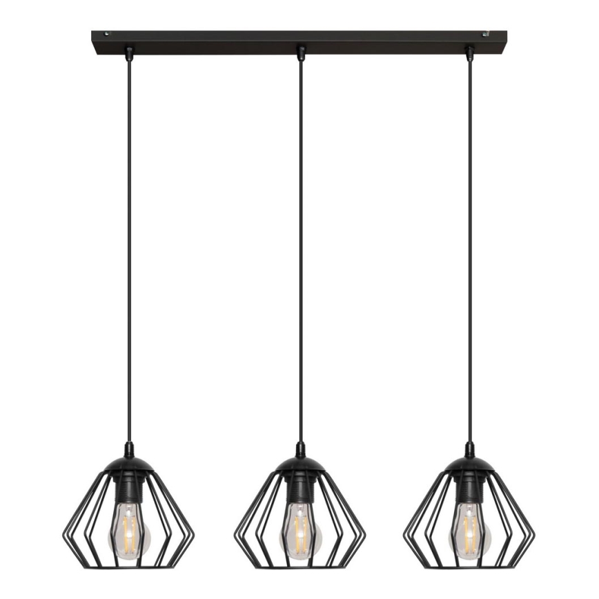 Lámpara colgante AGAT 3xE27/15W/230V
