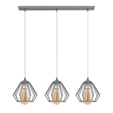 Lámpara colgante AGAT 3xE27/15W/230V