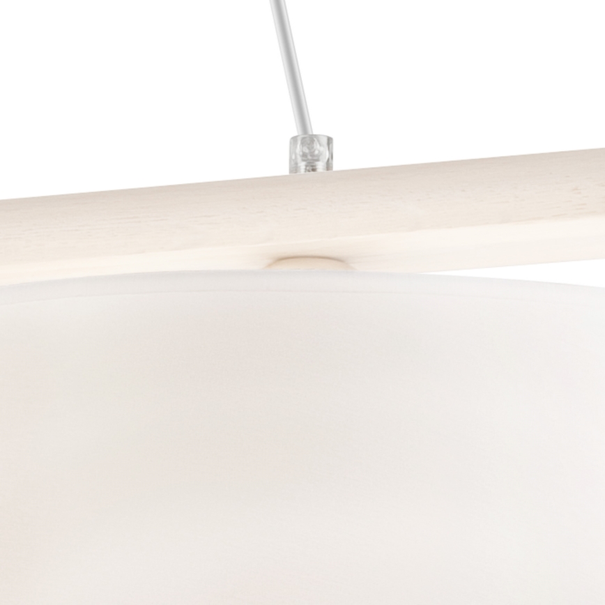 Lámpara colgante AIDA 2xE27/60W/230V roble