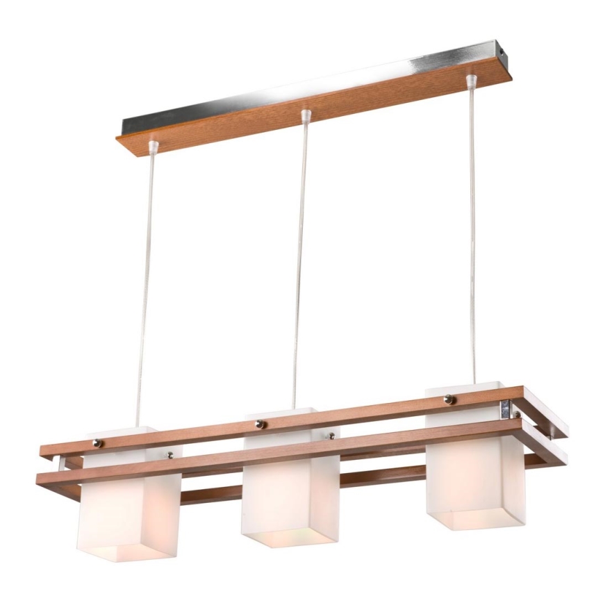 Lámpara colgante ALAN 3xE27/60W/230V