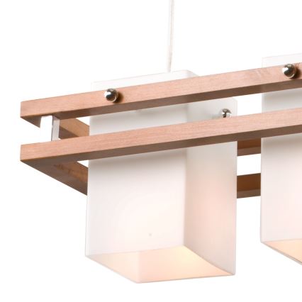 Lámpara colgante ALAN 3xE27/60W/230V