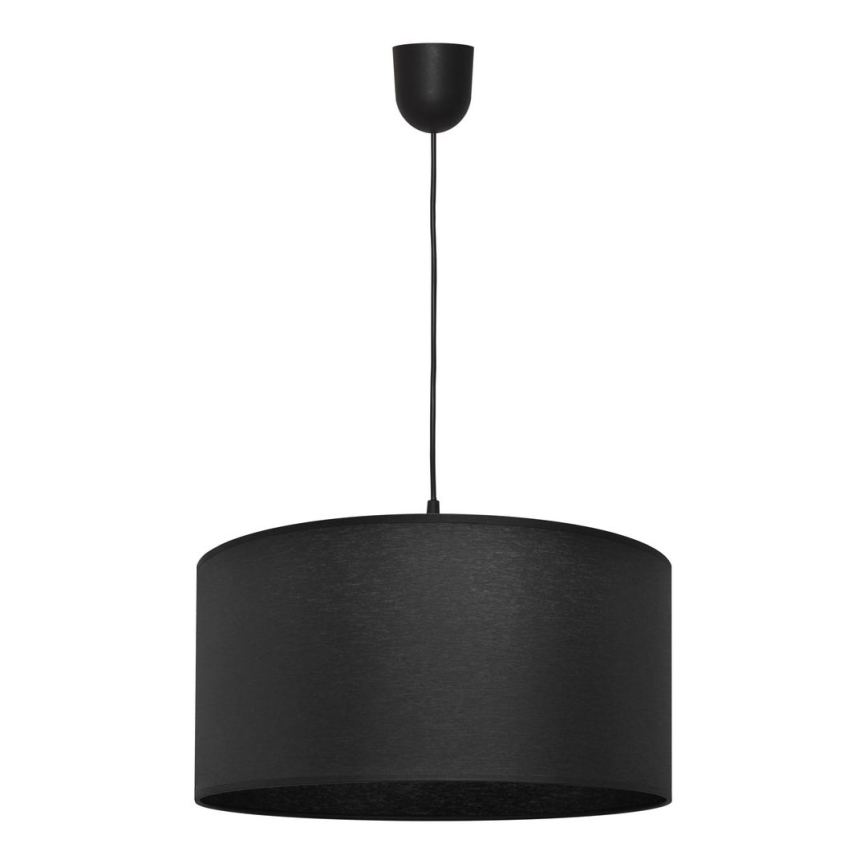 Lámpara colgante ALBA 1xE27/15W/230V negro