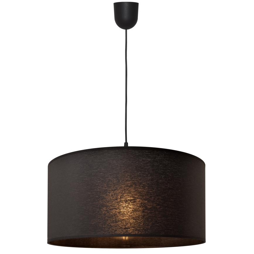 Lámpara colgante ALBA 1xE27/15W/230V negro