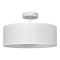 Lámpara colgante ALBA 3xE27/15W/230V blanco