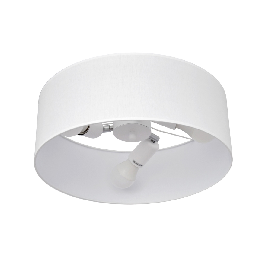 Lámpara colgante ALBA 3xE27/15W/230V blanco