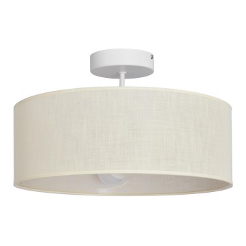 Lámpara colgante ALBA 3xE27/15W/230V color crema