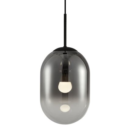Lámpara colgante ALIAS 1xE14/40W/230V diá. 24 cm negro/gris