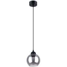 Lámpara colgante ALINO 1xE27/60W/230V negro