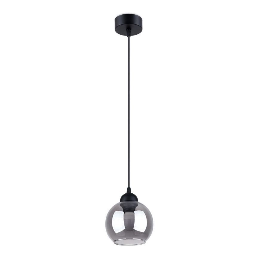 Lámpara colgante ALINO 1xE27/60W/230V negro