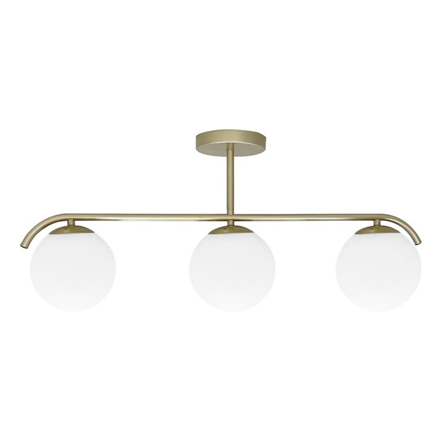 Lámpara colgante AMADEO 3xE14/40W/230V latón