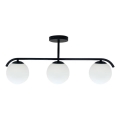 Lámpara colgante AMADEO 3xE14/40W/230V negro