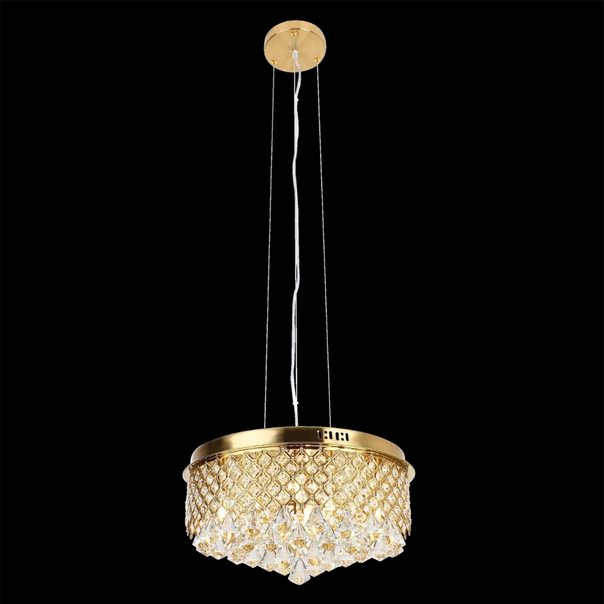 Lámpara colgante AMAPOLI 7xG9/28W/230V diá. 45 cm dorado