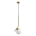 Lámpara colgante AMBER 1xG9/5W/230V 130 cm