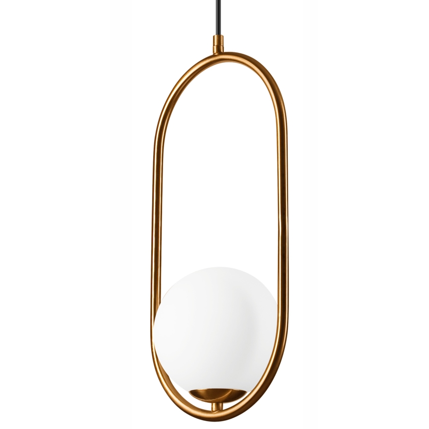 Lámpara colgante AMBER 1xG9/5W/230V 140 cm