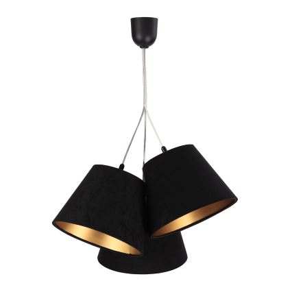 Lámpara colgante AMBROSIA 3xE27/60W/230V