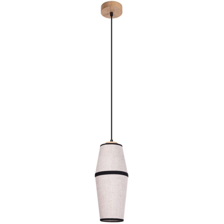 Lámpara colgante AMIGO 1xE27/25W/230V roble