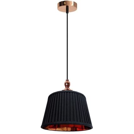 Lámpara colgante AMORE 1xE27/60W/230V negra