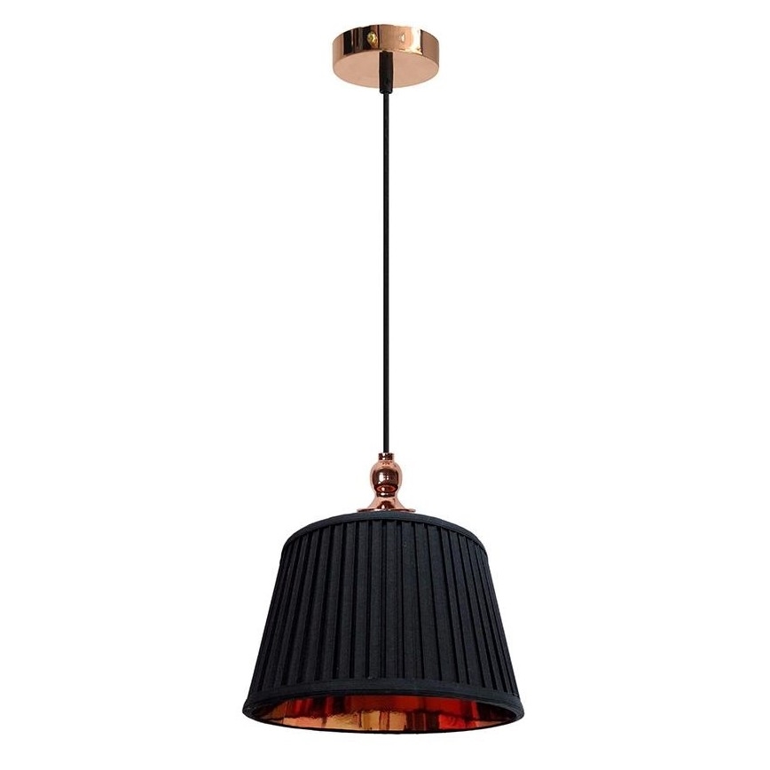 Lámpara colgante AMORE 1xE27/60W/230V negra