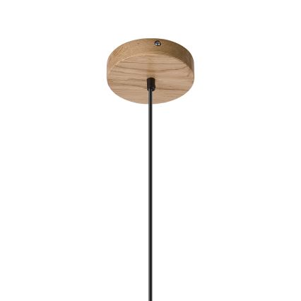 Lámpara colgante ANTONIO 1xE27/60W/230V roble