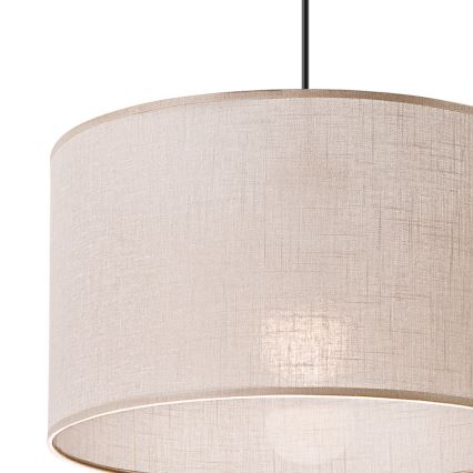 Lámpara colgante ANTONIO 1xE27/60W/230V roble