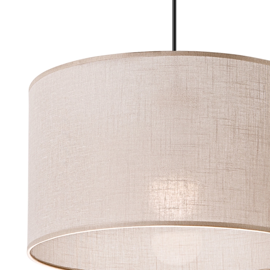 Lámpara colgante ANTONIO 1xE27/60W/230V roble