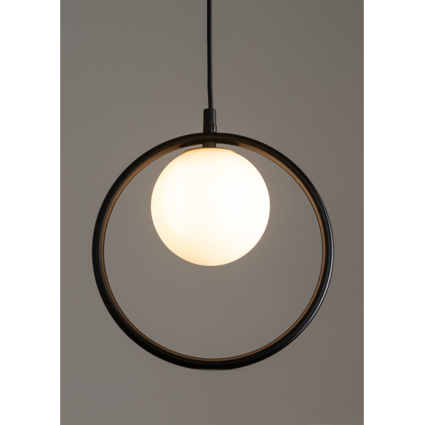 Lámpara colgante AQUA 1xG9/12W/230V negro