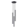 Lámpara colgante ARCHE 3xG9/8W/230V negro