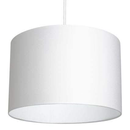 Lámpara colgante ARDEN 1xE27/60W/230V diá. 25 cm blanco