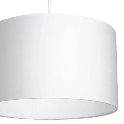 Lámpara colgante ARDEN 1xE27/60W/230V diá. 40 cm blanco