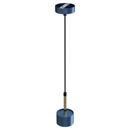 Lámpara colgante ARENA 1xGX53/11W/230V azul/dorado