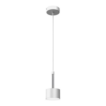 Lámpara colgante ARENA 1xGX53/11W/230V blanco/cromo brillante