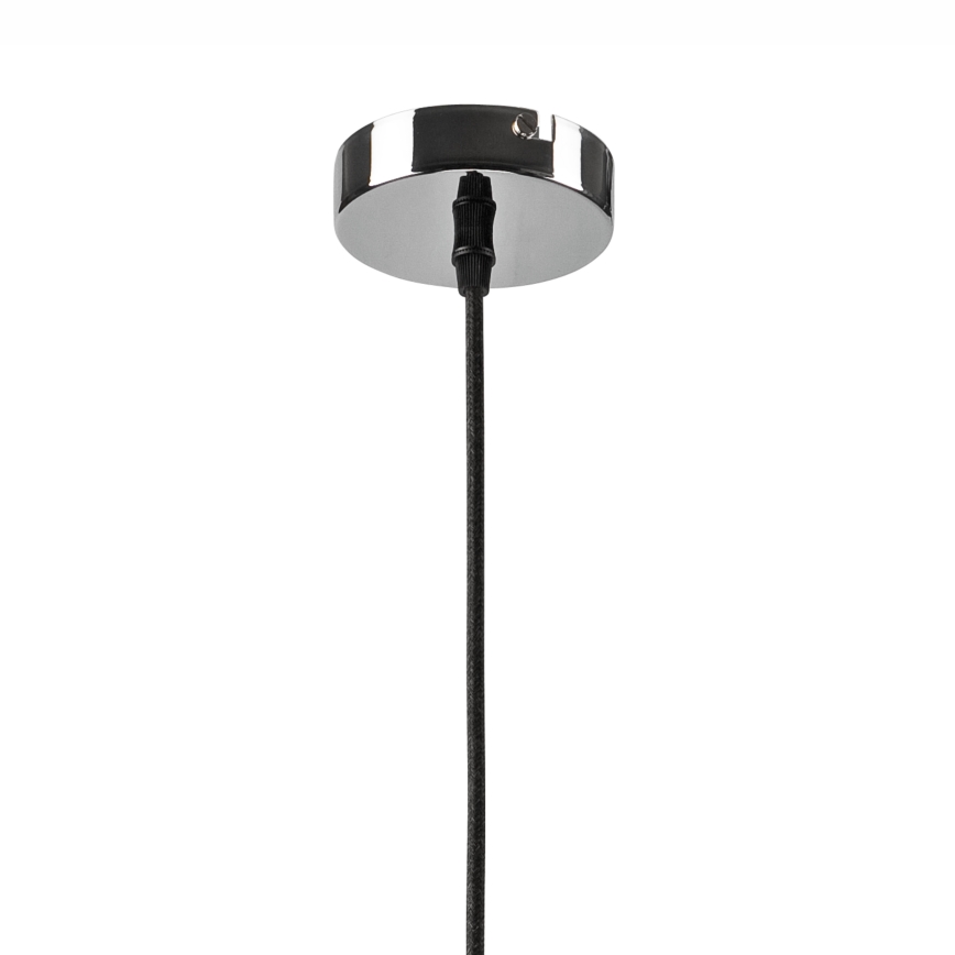 Lámpara colgante ASTA 1xE27/60W/230V cromo brillante