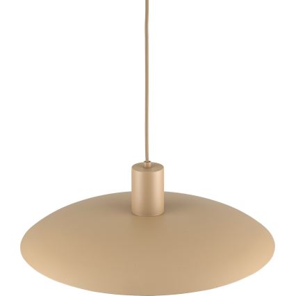 Lámpara colgante ASTRA 1xE27/15W/230V diá. 41 cm beige