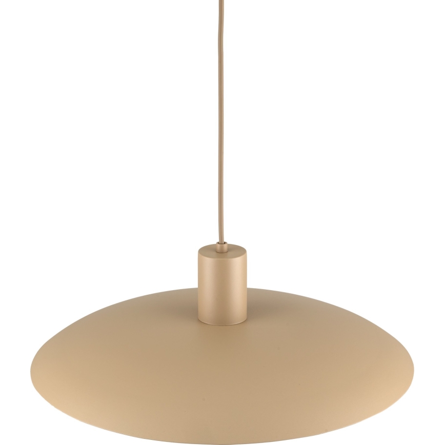 Lámpara colgante ASTRA 1xE27/15W/230V diá. 41 cm beige