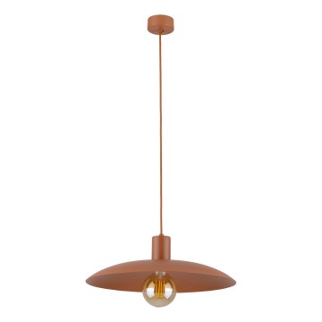 Lámpara colgante ASTRA 1xE27/15W/230V diá. 41 cm color ladrillo
