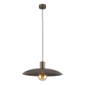 Lámpara colgante ASTRA 1xE27/15W/230V diá. 41 cm marrón