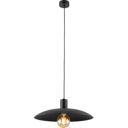 Lámpara colgante ASTRA 1xE27/15W/230V diá. 41 cm negro